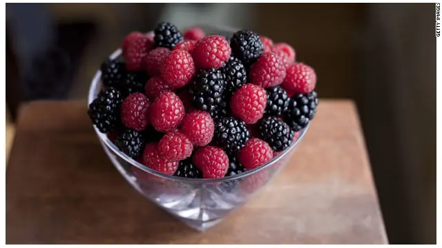 Una dieta alta en moras podría retrasar la pérdida de memo