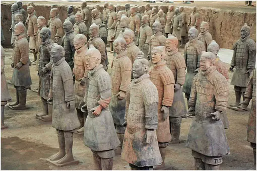 Los magníficos Guerreros de terracota de Xian