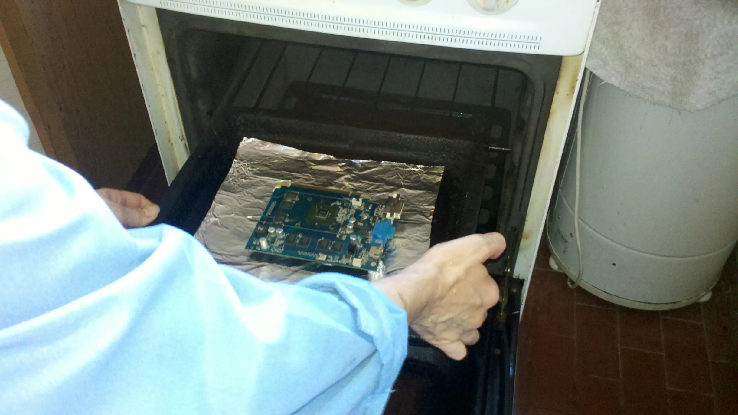 Placa de video al horno [Geforce 9500gt]