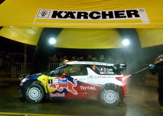 Como en el Dakar, K