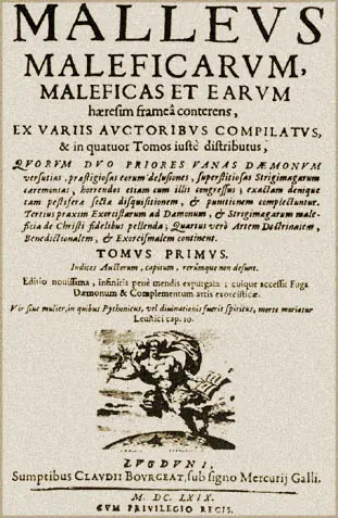 El Malleus Maleficarum Libro de Ocultismo!