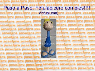 Cómo hacer una fofupluma paso a paso