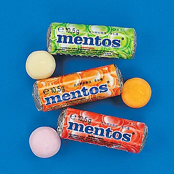 Mentos y coca cola experimento