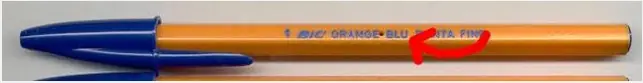 curiosidad sobre los aujeritos de las lapiceras bic