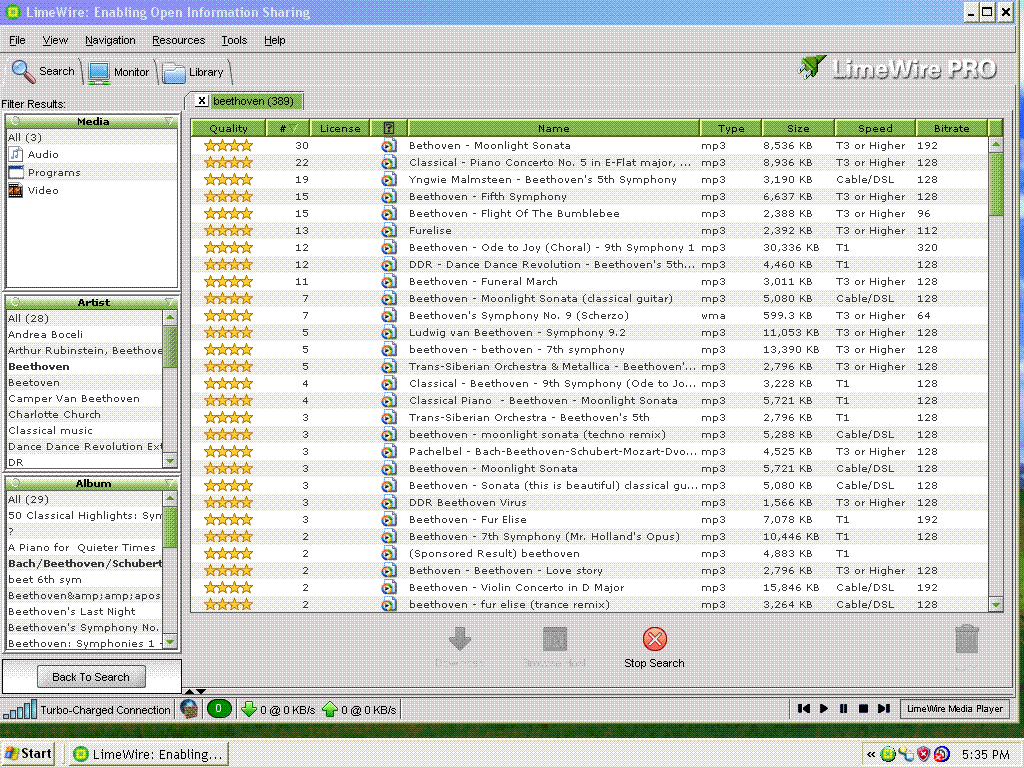 Lime Wire en Ubuntu
