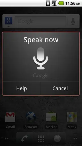 Busqueda por voz google informacion