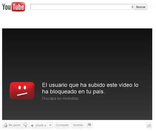 Desbloquear vídeos de YouTube con ProxyTube