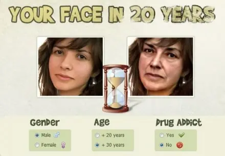 Ve como será tu cara dentro de 20 años con