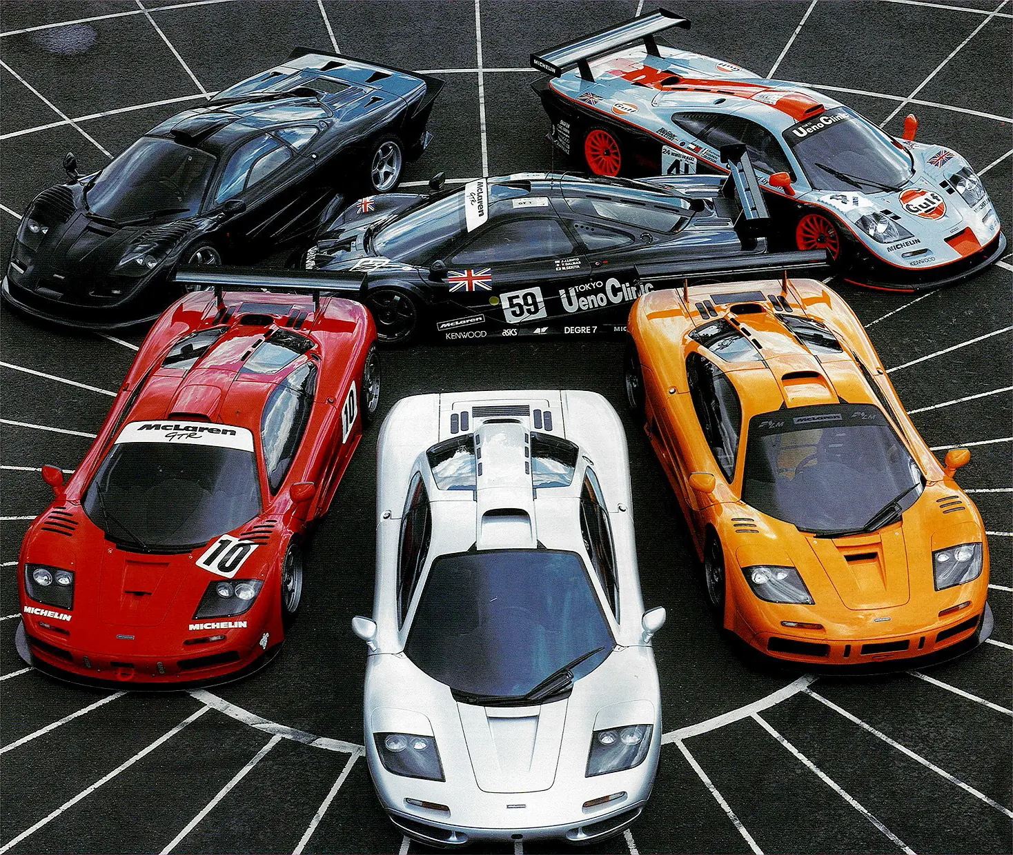 Los Mclaren F1 más importantes de la historia!!