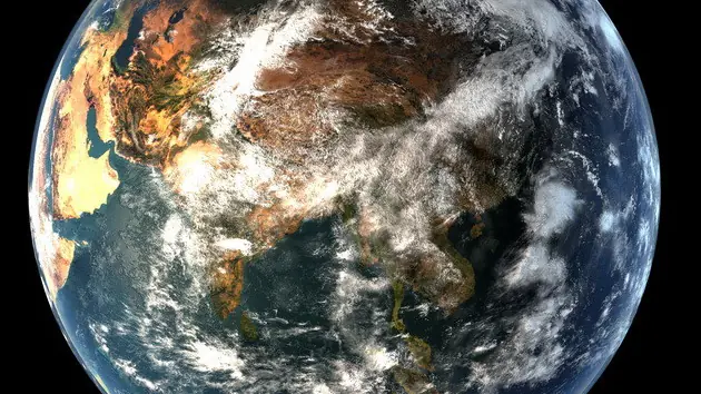 Impresionate la Tierra como nunca la había visto