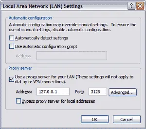 Proxy a través de SSH