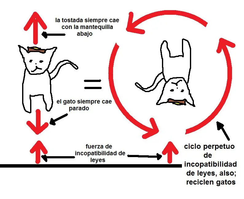 LA Verdad sobre El gato y la tostada