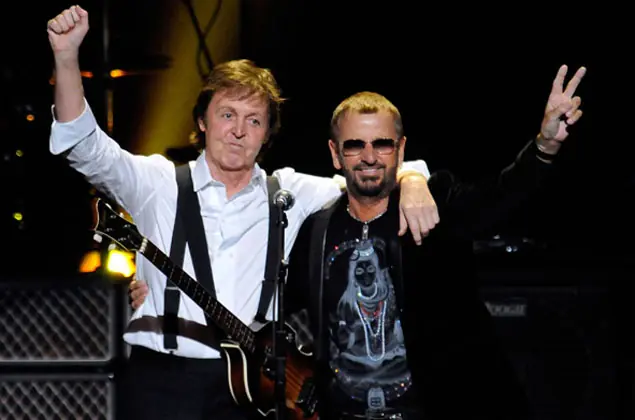 Paul McCartney y Ringo Starr: ¿reunión Beatle en 2012?