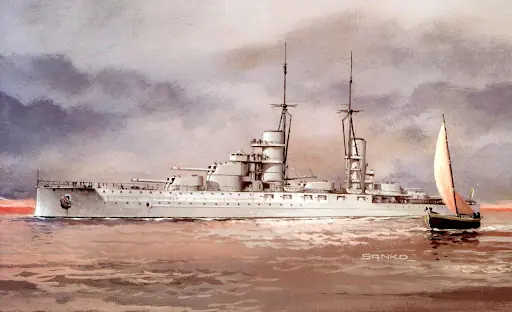 El acorazado Giulio Cesare