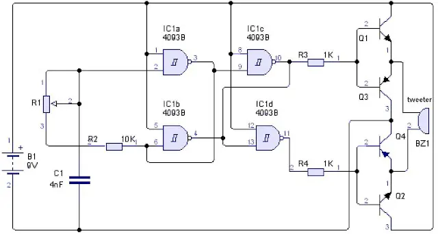 Como armar un circuito para espantar roedores