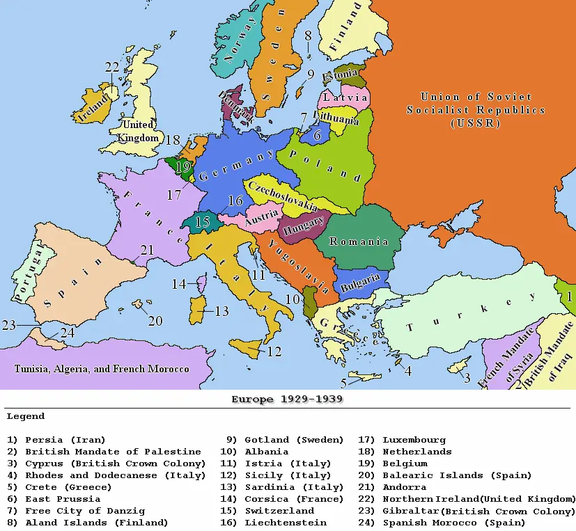 Período Entre guerras y Locos años 20