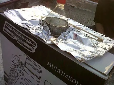 como hacer una lampara solar sim