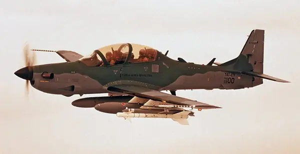 Los Super Tucano en camino a Indonesia
