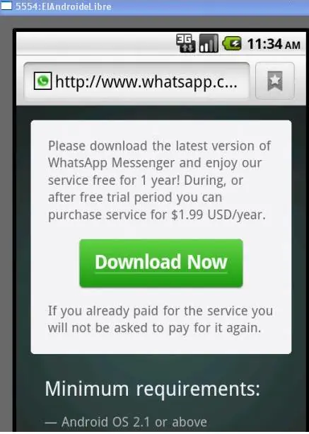 Whatsapp en Linux, Windows y MacOS