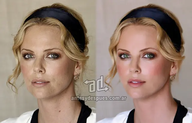Los famosos que fueron arreglados Photoshop