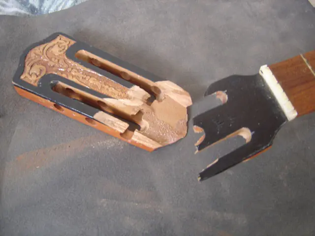 Como Reparar la cabeza de tu guitarra