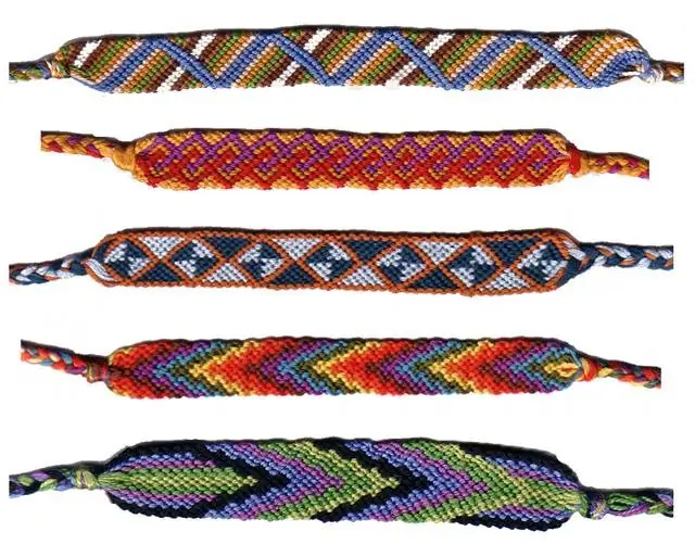 Como hacer pulseras de hilo