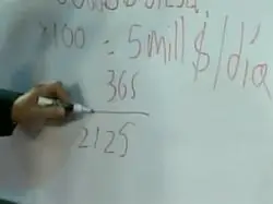 Hugo Chávez: ' 5 x 3 = 18 '