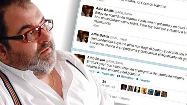 Basile desmintio a Lanata