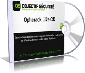 Ophcrack Live CD | ver contraseñas guardadas en Windows