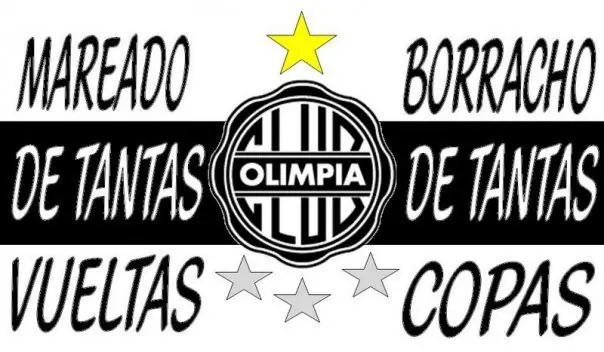 El verdadero cántico del Club Olimpia de Paraguay