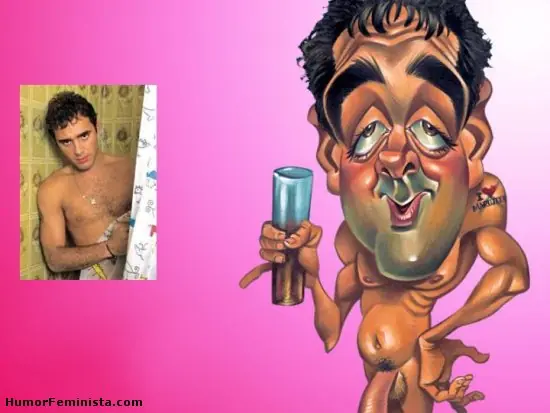 caricaturas de famosos