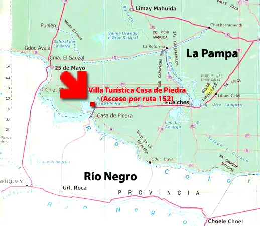 Villa Turística Casa de Piedra- La Pampa.