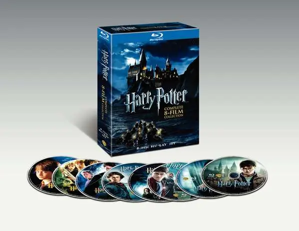 Harry Potter: Material Adicional del Boxset con los 8 Filmes