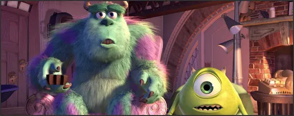 Los personajes de Monsters Inc se van a la universidad