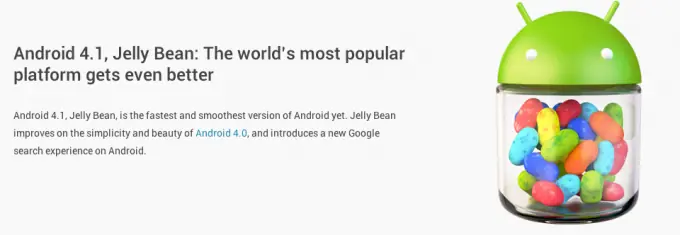 Android 4.1 Jelly Bean: Así es el nuevo Android