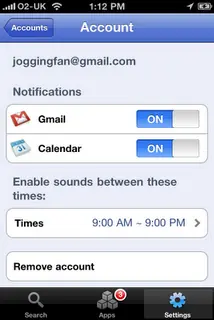 Google Mobile App en iPhone permite notificaciones Push