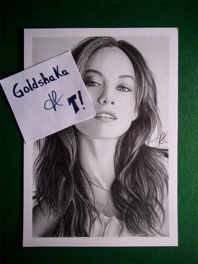 Olivia Wilde - Retrato realista