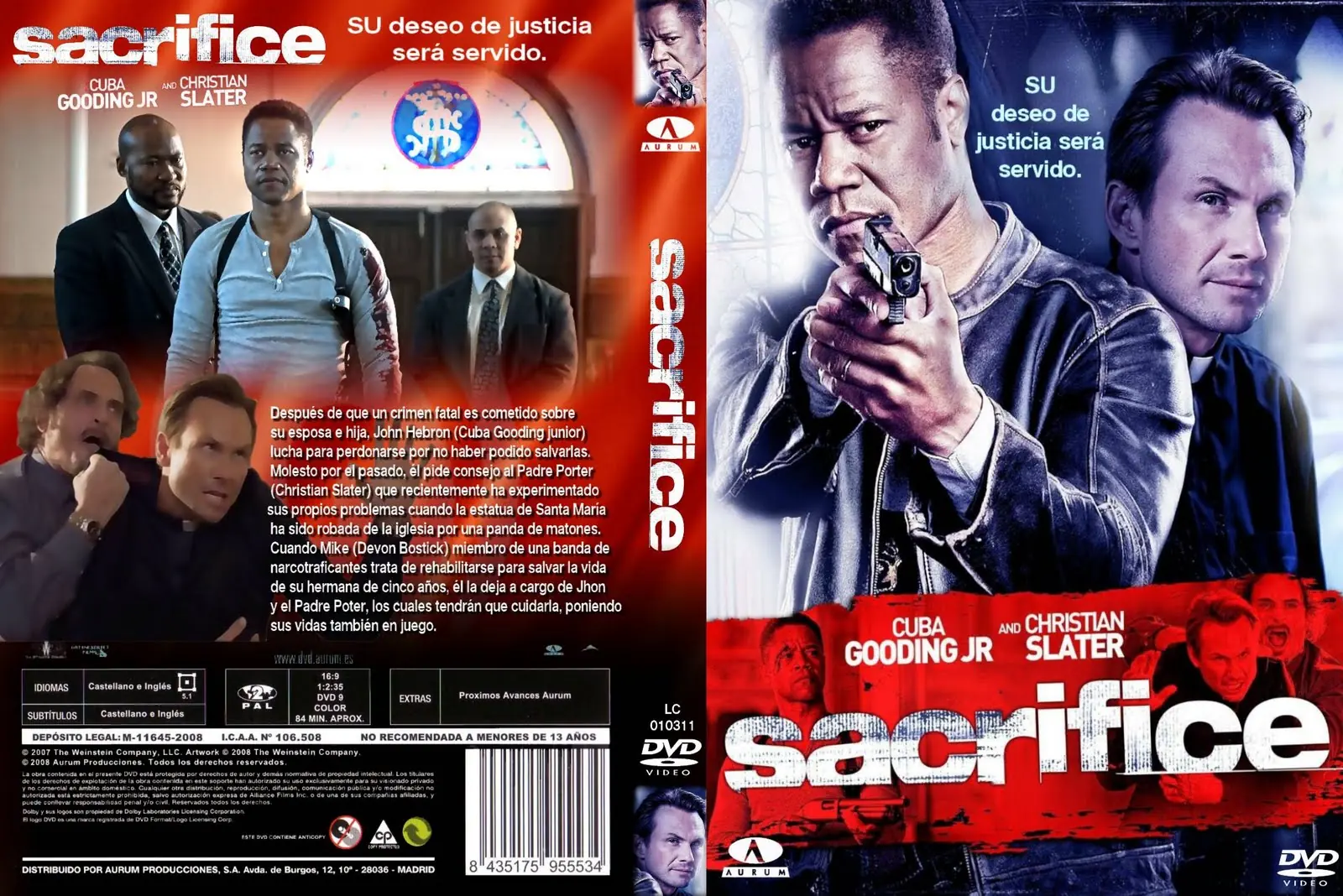 sacrifice , toda la info de la peli