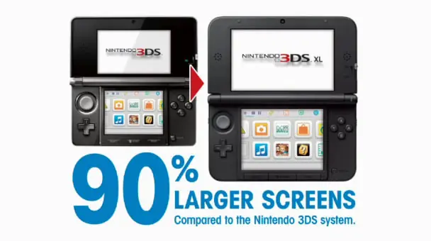 Nintendo 3DS XL anunciada