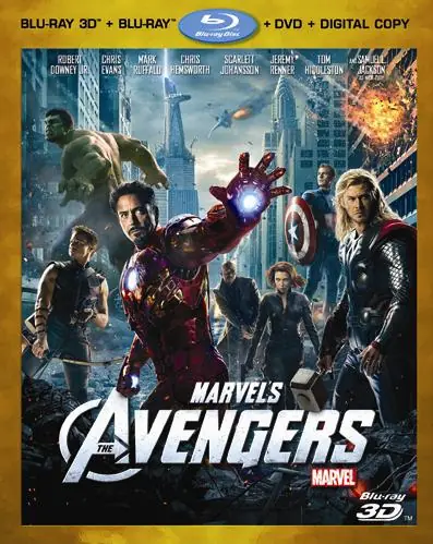 Portadas y detalles del Blu-ray y DVD de The Avengers