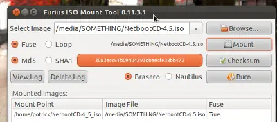 Montar imágenes de discos fácilmente en GNU/Linux