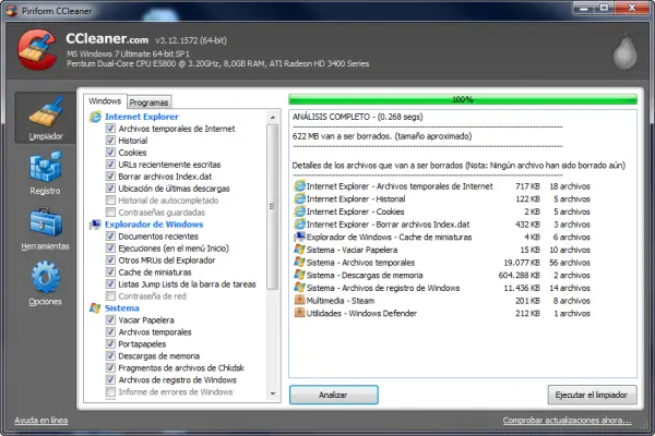 Las 6 mejores alternativas a CCleaner, gratis y en español
