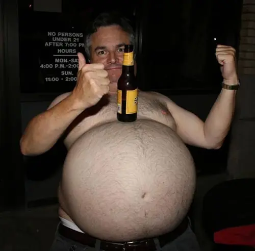 Tener barriga puede disminuir su deseo sexual