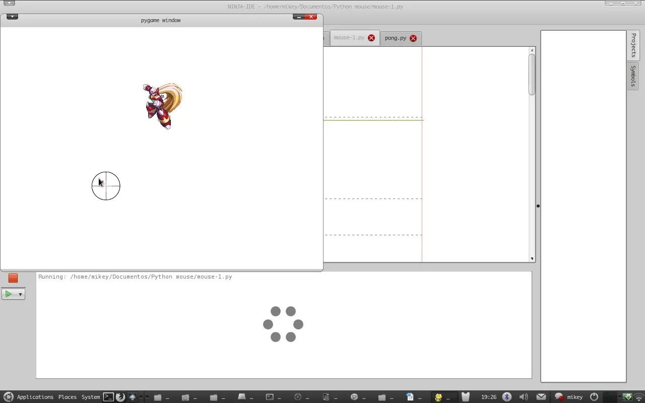 Moviendo un Objeto Con el Mouse en Pygame