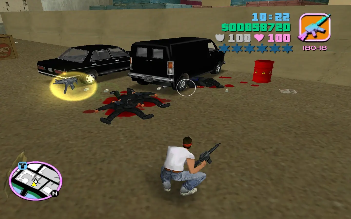 Vehículos de color único del GTA Vice City