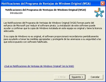Eliminar Cartel de Notificacion de Windows Original (WGA)