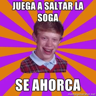 Bad Luck Brian y Gordo Granudo (Meme) (Risas)