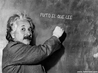 "Puto el que lee"
