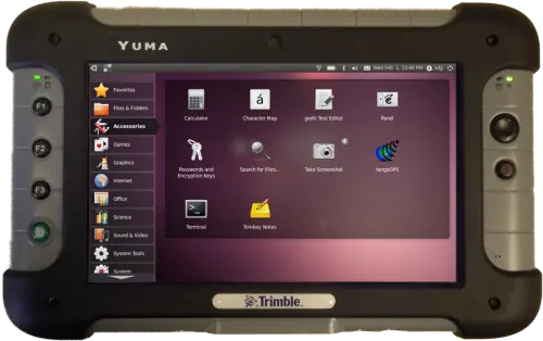 Trimble Yuma, tablet todoterreno con Ubuntu