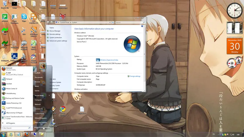 Como transformar windows XP en windows 7